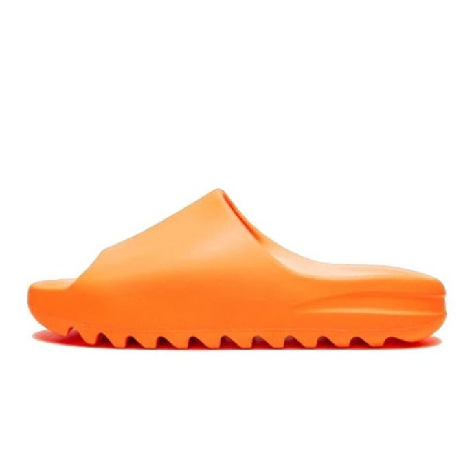 Oranje Adidas Yeezy Slide Enflame slippers