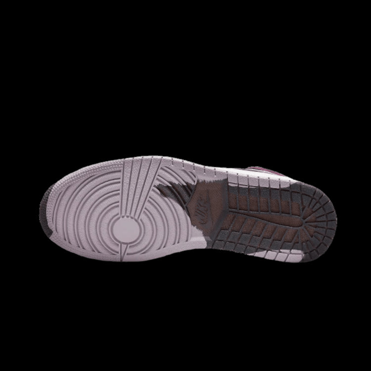 Hoge sneaker Nike Air Jordan 1 met Gore-Tex buitenzool en bruin/bordeaux kleuraccenten