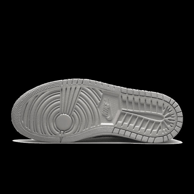 Grijze Nike Air Jordan 1 High Zoom CMFT sneakers met opvallende zool