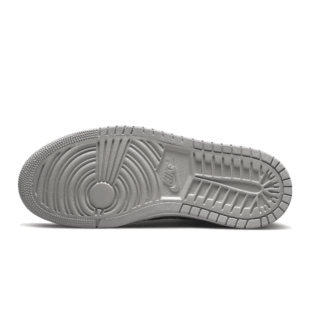Grijze Nike Air Jordan 1 High Zoom CMFT sneakers met opvallende zool