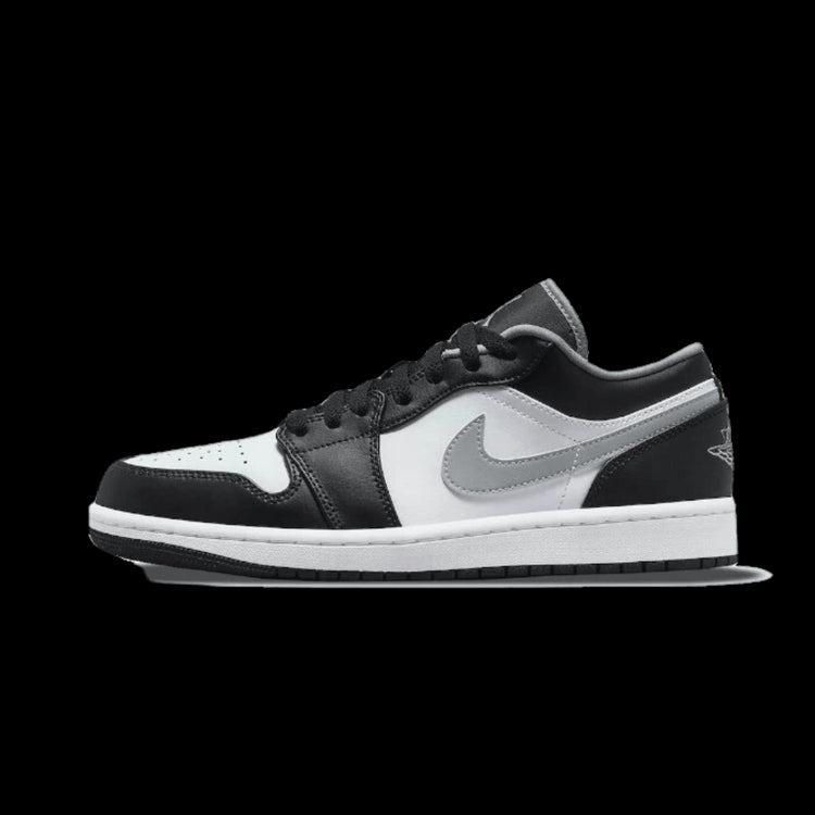 Exclusieve Nike Air Jordan 1 Low sneakers in zwart, wit en grijs