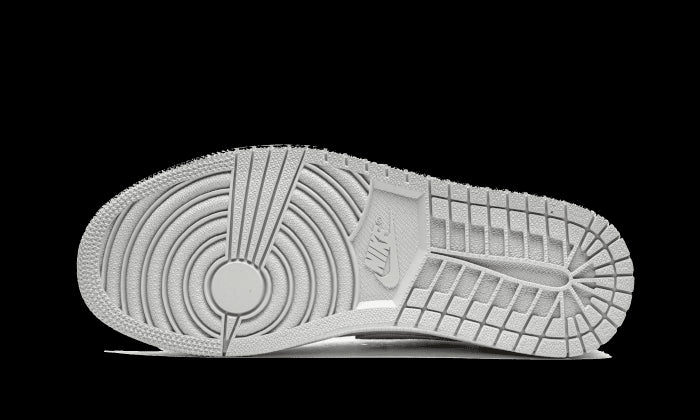Grijze Air Jordan 1 Low OG sneakers met klassiek Nike-design