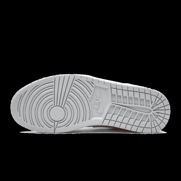 Exclusieve Nike Air Jordan 1 Mid Starfish-sneakers met een opvallende loopzool in grijs tinten