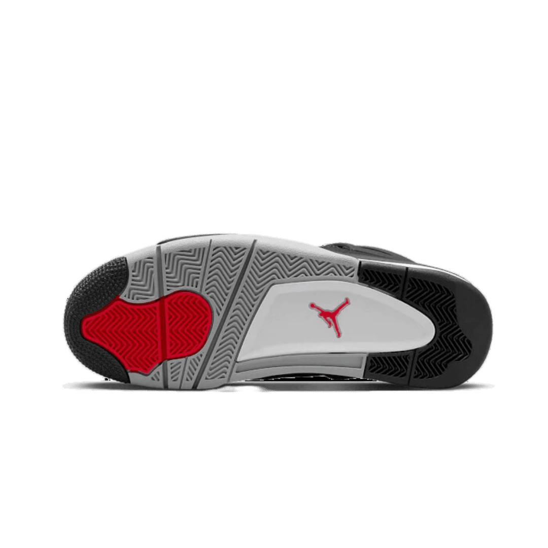 Modieuze Air Jordan 4 Black Canvas sneakers