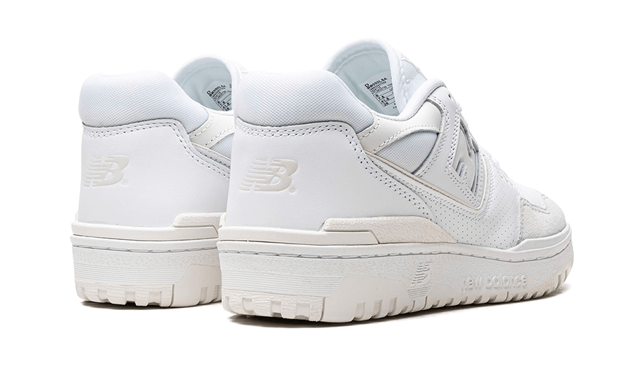 Nieuwe Balance 550 witte en grijze sneakers
