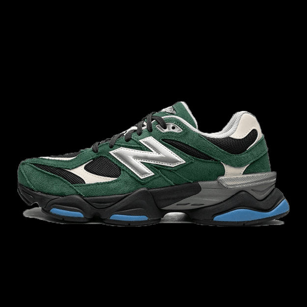 New Balance 9060 Team Forest Green sole-central-5485