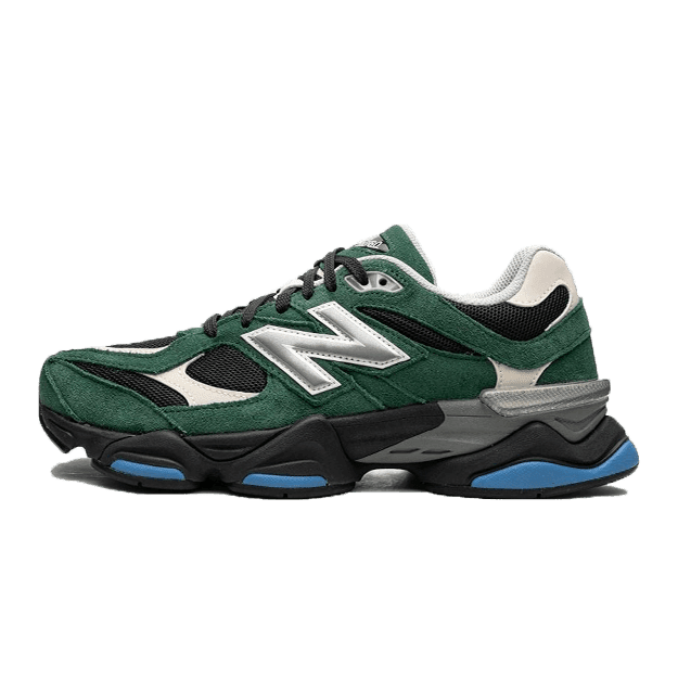 New Balance 9060 Team Forest Green sole-central-5485
