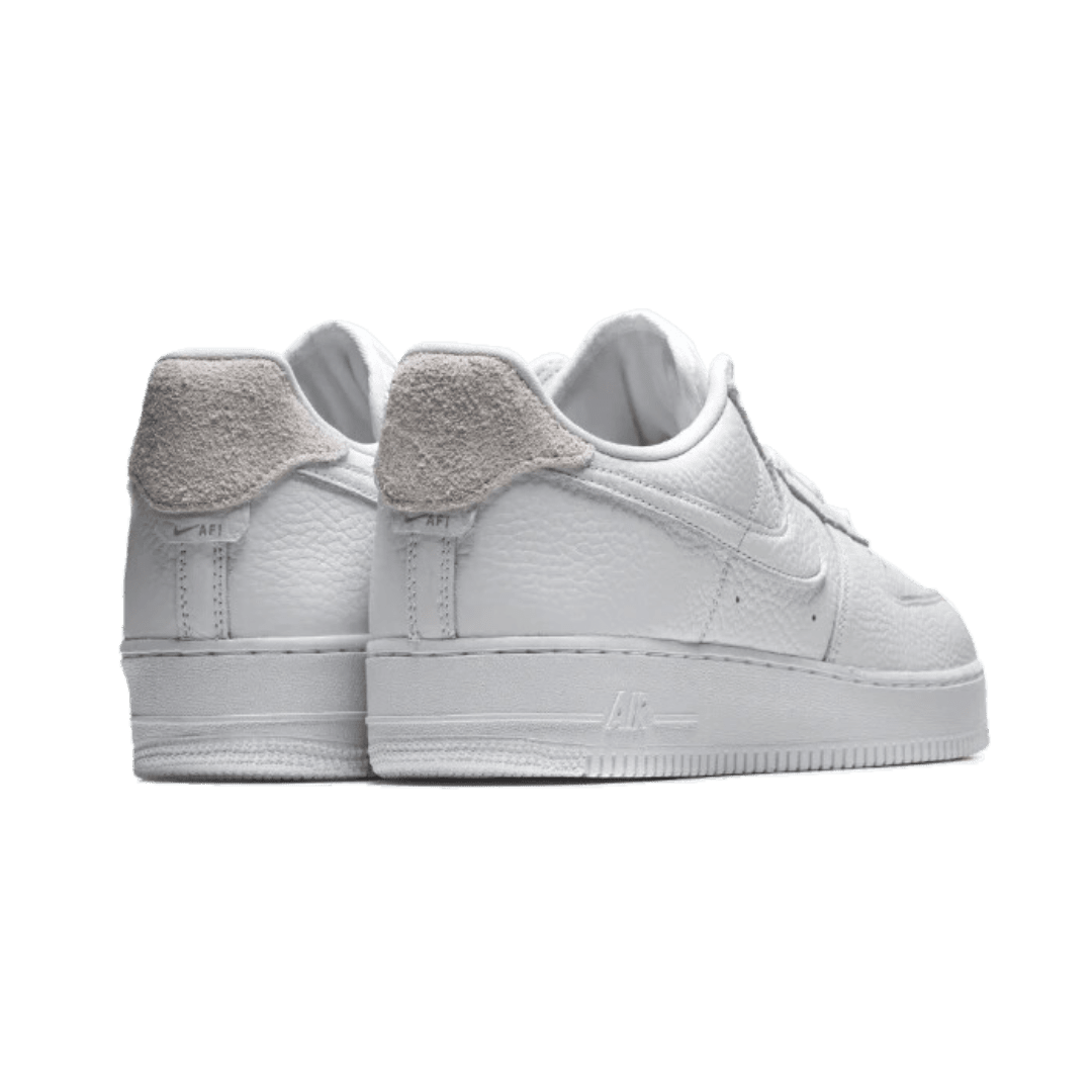 Witte Nike Air Force 1 Low Craft sneakers met ruimhartige voering