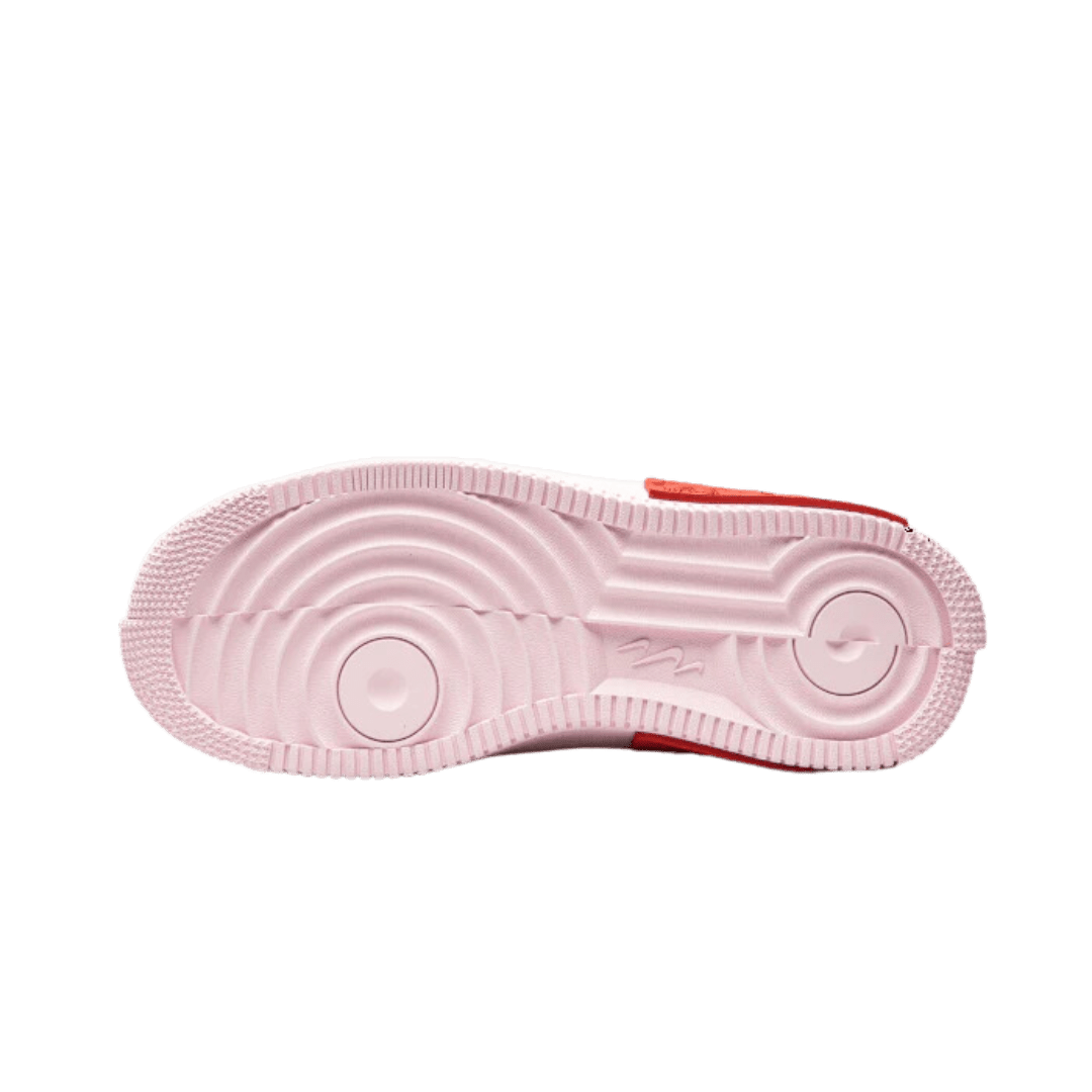 Roze Nike Air Force 1 Low Fontanka sneakers met opvallend textuur op de zool