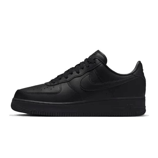 Klassieke Nike Air Force 1 Low Fresh sneakers in stijlvolle zwarte kleur