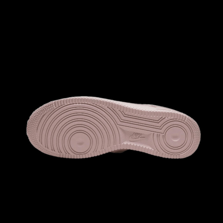 Roze sherpa-afgewerkte Nike Air Force 1 Low sneakers
