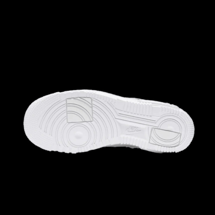 Witte Nike Air Force 1 Low Pixel-sneakers met pixels op de zool