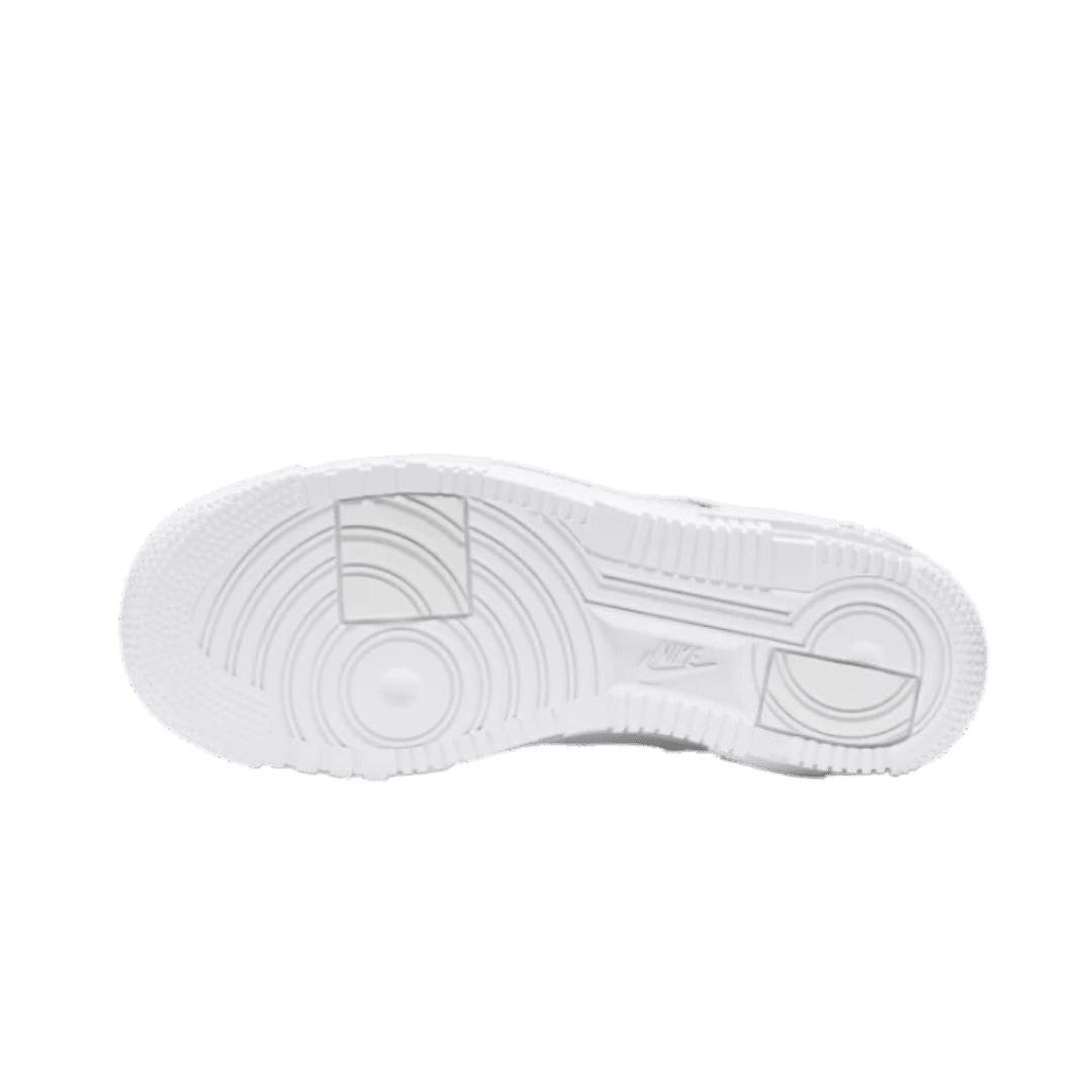 Witte Nike Air Force 1 Low Pixel-sneakers met pixels op de zool