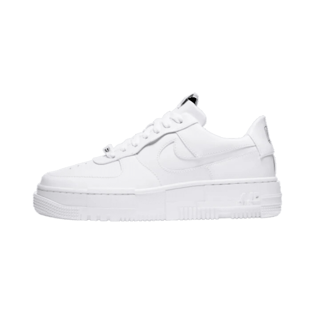 Witte Nike Air Force 1 Low Pixel sneakers met pixel-effekt detail