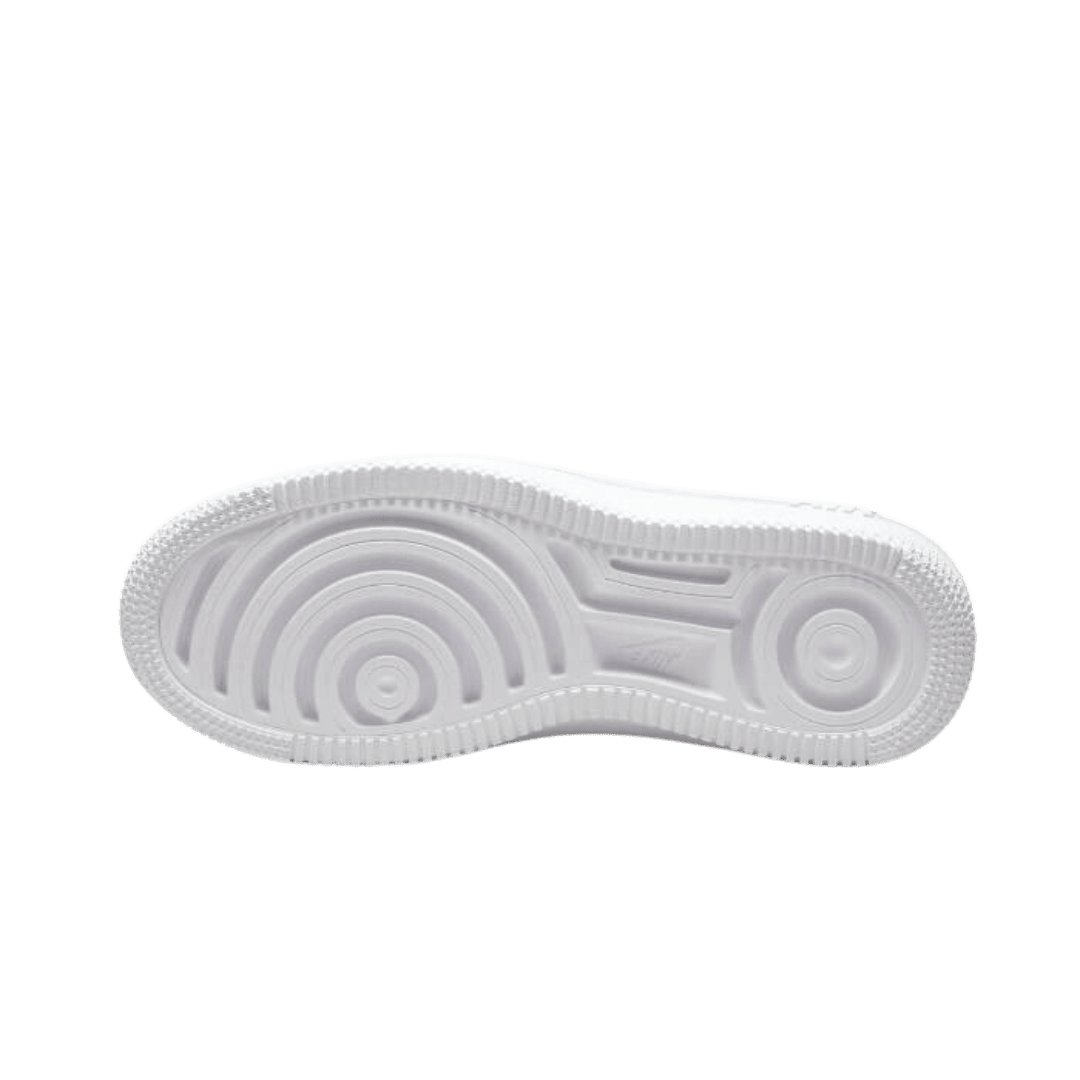 Witte Nike Air Force 1 Low Platform sneakers met een rubberen zool