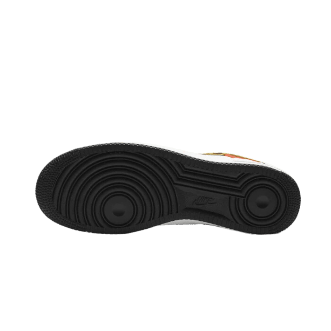 Zwarte Nike Air Force 1 Low Raygun sneakers met een opvallend en futuristisch ontwerp