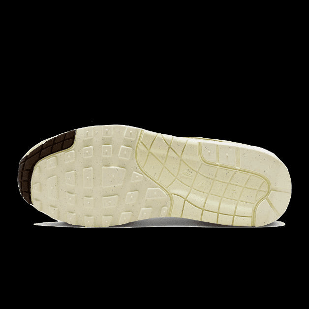Nike Air Max 1 '87 Safari Coconut Milk - Exclusieve sneaker met safari-inspiratie en lichte, comfortabele zool.