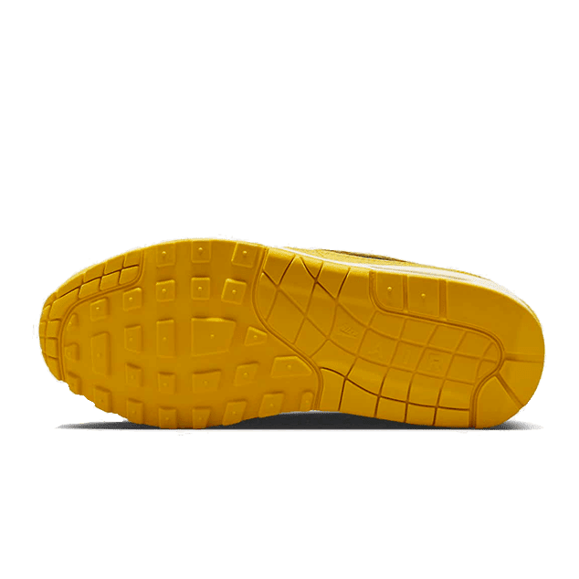 Gele Nike Air Max 1 CO.JP Michigan sneaker met gestructureerde zool