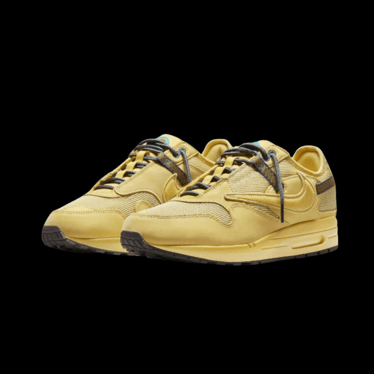 Nike Air Max 1 Travis Scott Cactus Jack Saturn gouden sneakers