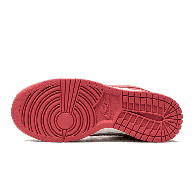 Nike Dunk Low Archeo Roze sneakers met gedetailleerd rubberen zoolontwerp