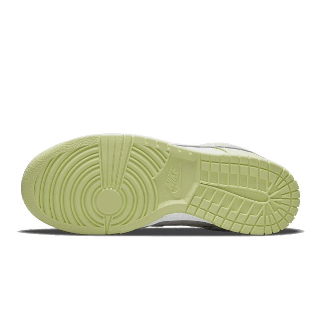 Lime Ice Nike Dunk Low-sneakers met een opvallende en unieke zool