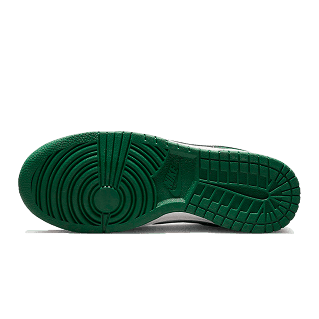 Groene Nike Dunk Low Retro sneakers met mooi afgewerkt zool